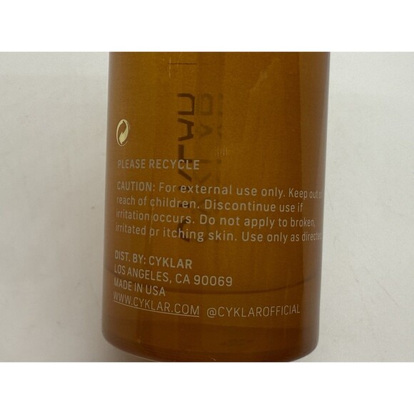 CYKLAR Vanilla Verve Vitamin C Body Oil, Ectoin, Squalane & Squalane 124ML - Picture 6 of 8